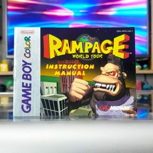 Rampage: World Tour (Manual de Instrucciones)