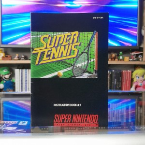 Super Tennis (Manual de Instrucciones)