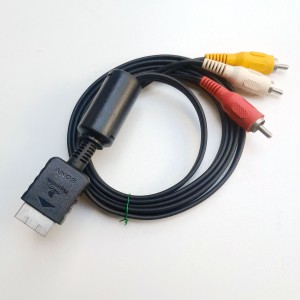 Cable A/V Compuesto Original Sony (PS1 / PS2 / PS3)